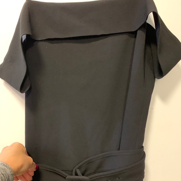 Theory Off the shoulder admiral crepe black ju - Picture 9 of 16